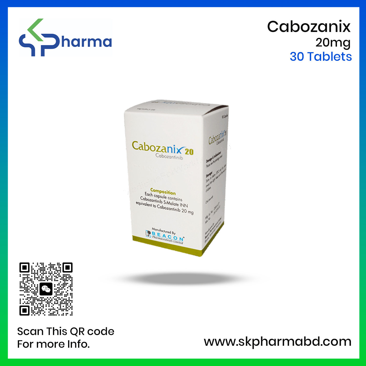 Cabozanix 80 Mg (Cabozantinib)
