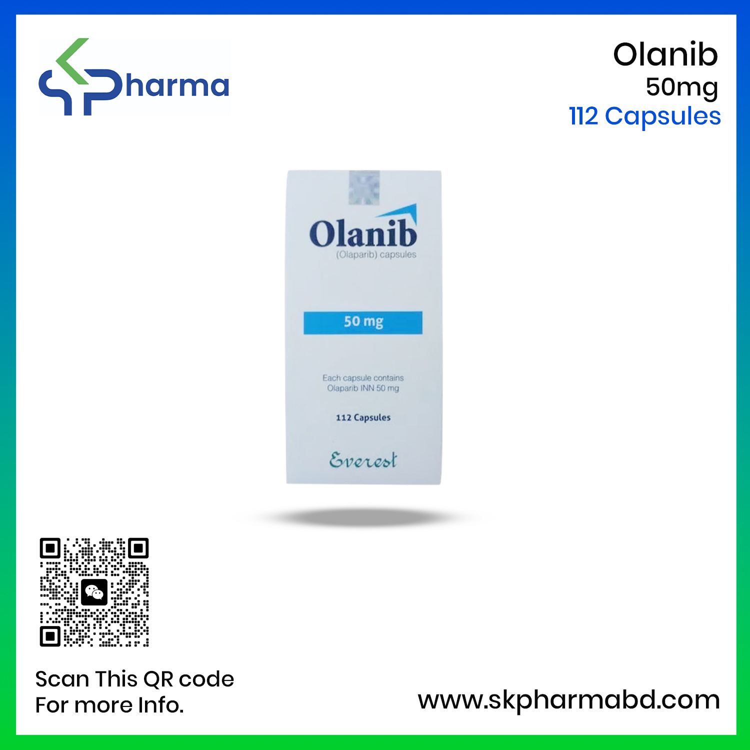 Olanib 50 Mg (Olaparib)