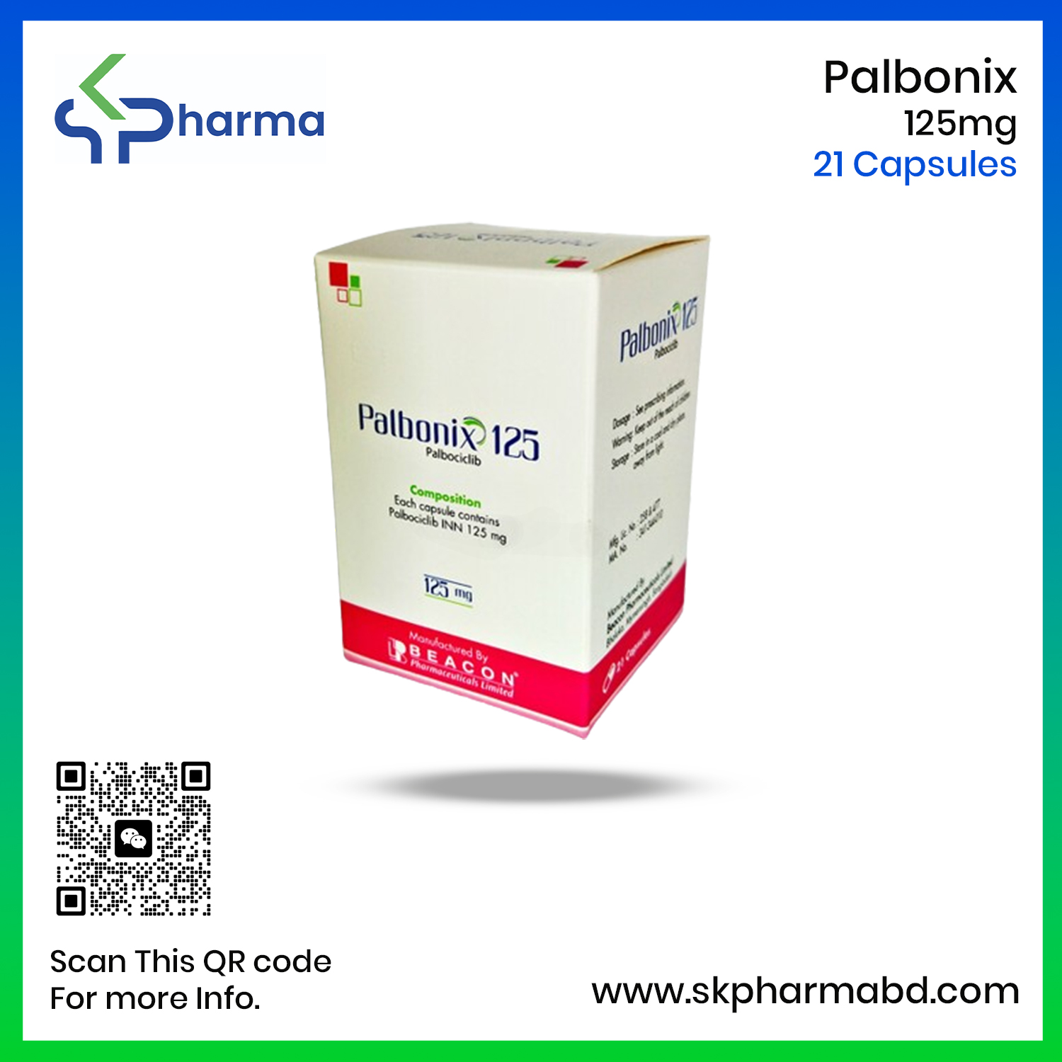 Palbonix 125 Mg (Palbociclib)
