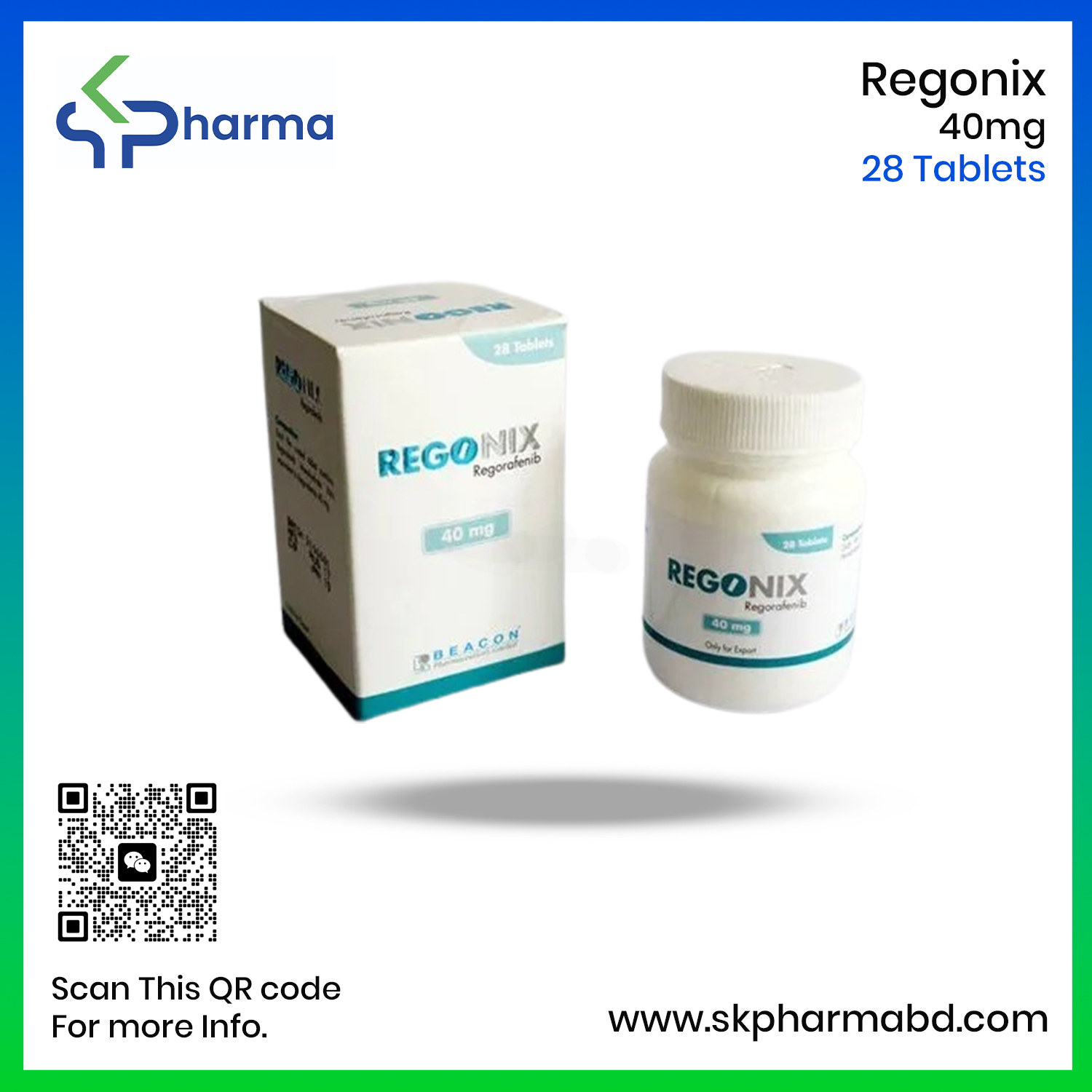 Regonix 40 Mg (Regorafenib)
