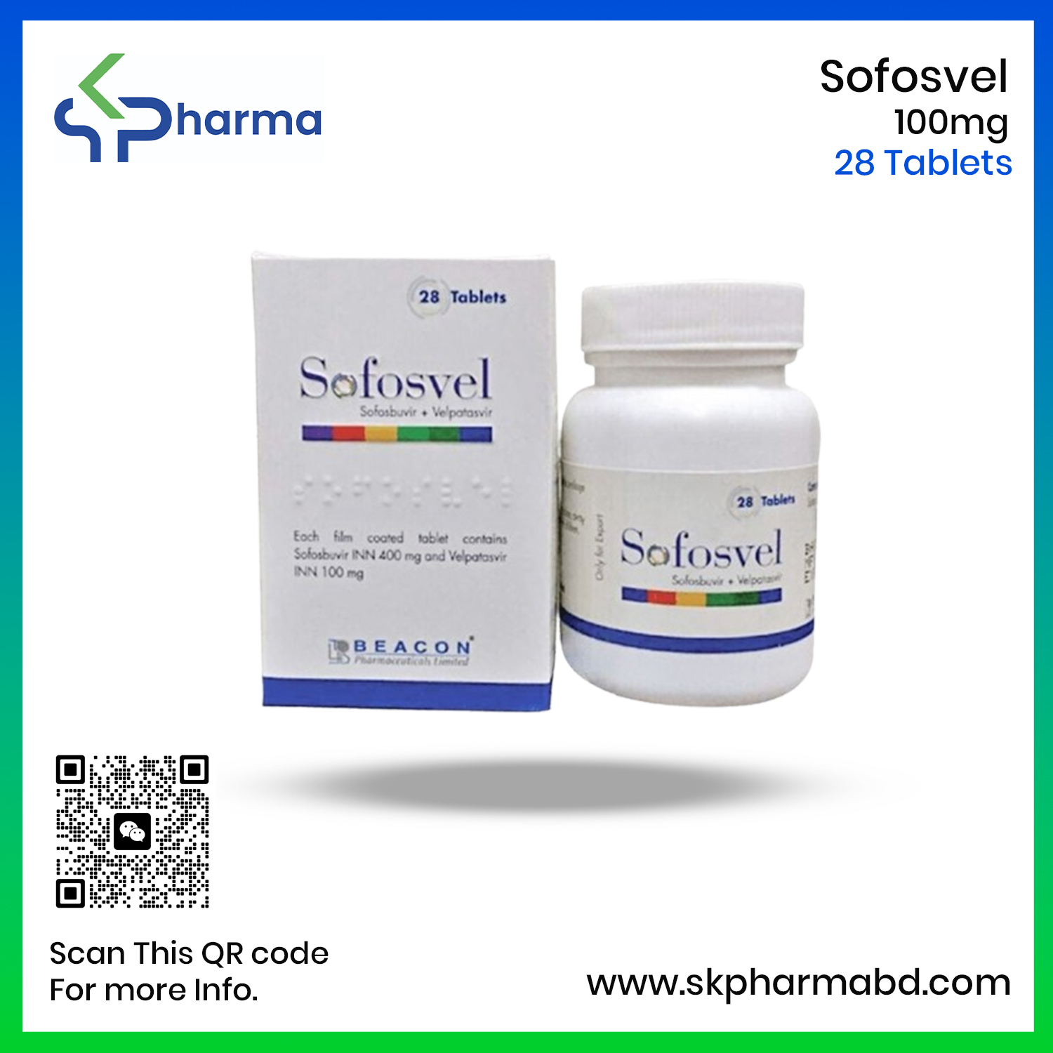 Sofosvel 400 Mg (Sofosbuvir & Velpatasvir)