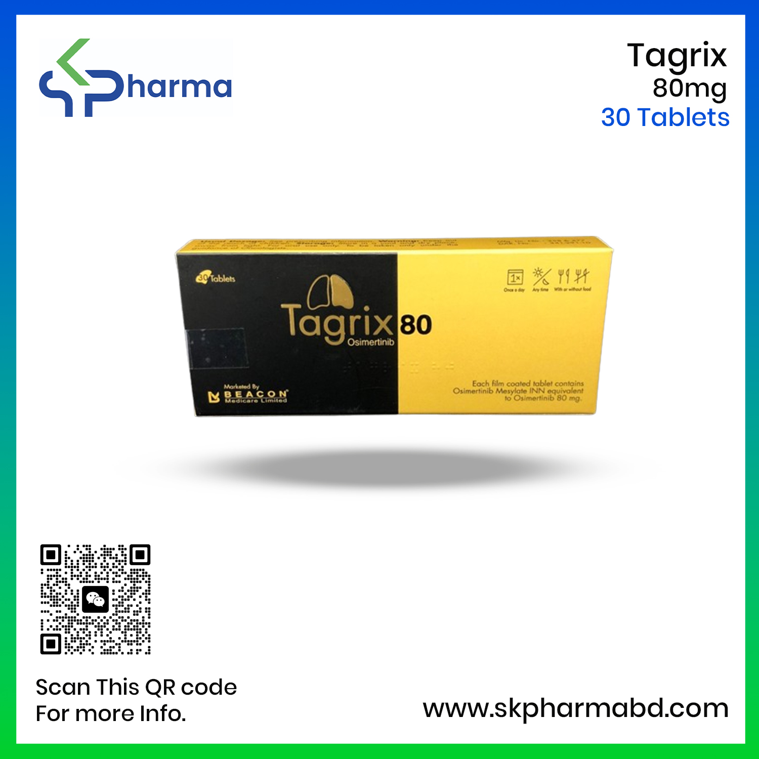 Tagrix 80 Mg (Osimertinib)